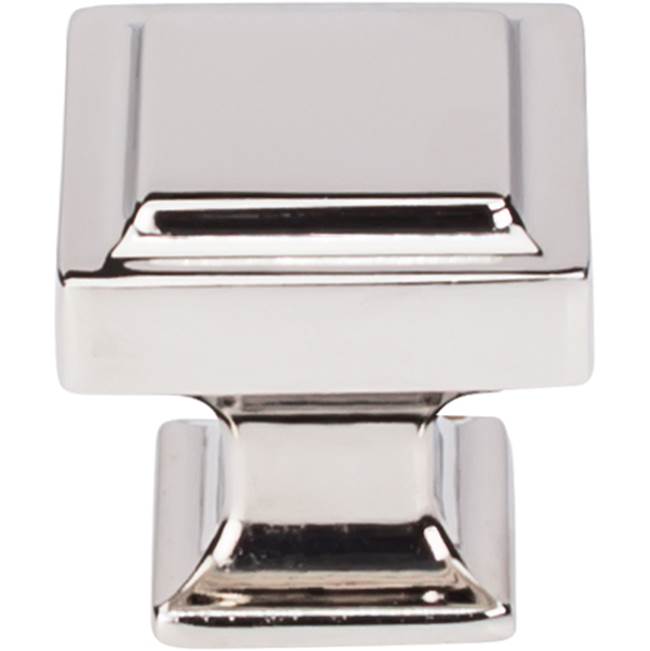 Top Knobs TK702 Ascendra Knob 1 1/4 Inch - Polished Nickel