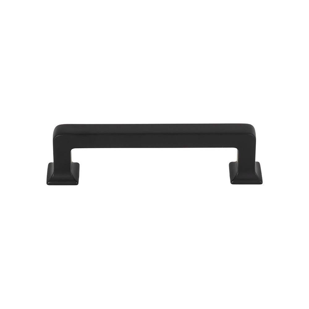 Top Knobs TK703 Ascendra Pull 3 3/4 Inch (c-c) - Flat Black