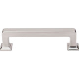 Top Knobs TK703 Ascendra Pull 3 3/4 Inch (c-c) - Brushed Satin Nickel