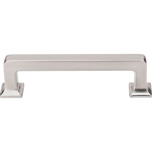 Top Knobs TK703 Ascendra Pull 3 3/4 Inch (c-c) - Brushed Satin Nickel