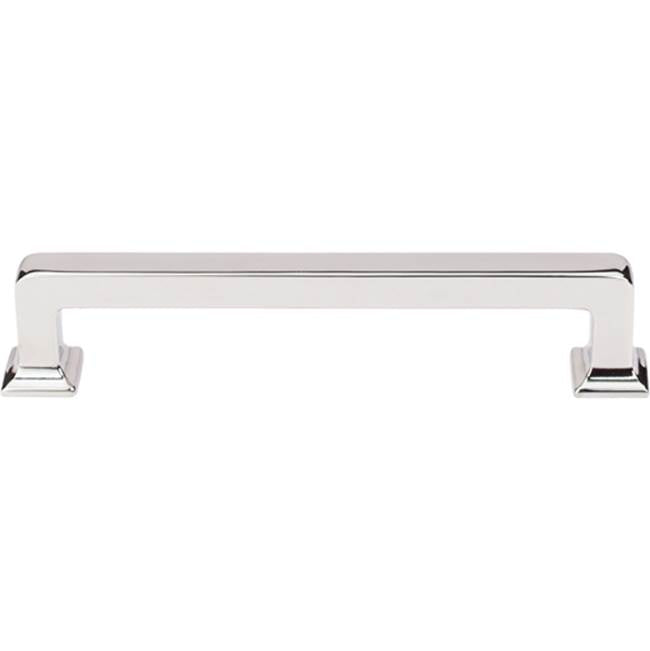 Top Knobs TK704 Ascendra Pull 5 1/16 Inch (c-c) - Polished Nickel