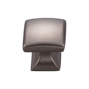 Top Knobs TK721 Contour Knob 1 1/8 Inch - Ash Gray