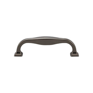 Top Knobs TK722 Contour Pull 3 3/4 Inch (c-c) - Ash Gray