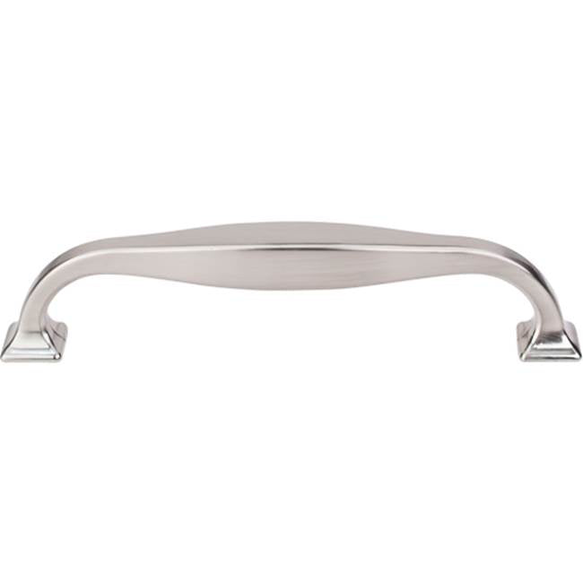 Top Knobs TK723 Contour Pull 5 1/16 Inch (c-c) - Brushed Satin Nickel