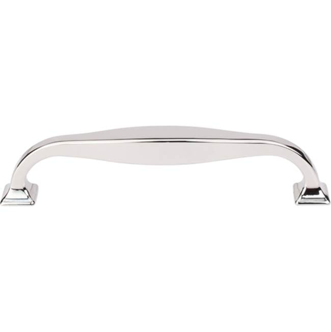 Top Knobs TK723 Contour Pull 5 1/16 Inch (c-c) - Polished Nickel