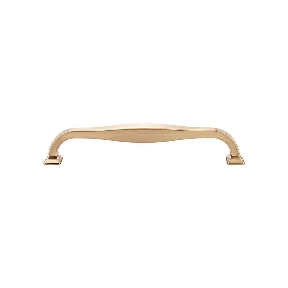 Top Knobs TK724 Contour Pull 6 5/16 Inch (c-c) - Honey Bronze