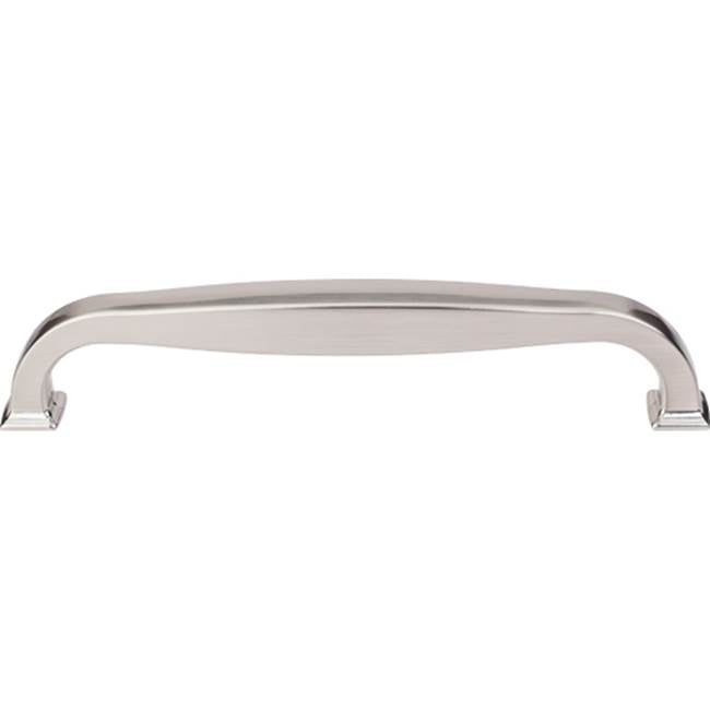 Top Knobs TK727 Contour Appliance Pull 8 Inch (c-c) - Brushed Satin Nickel