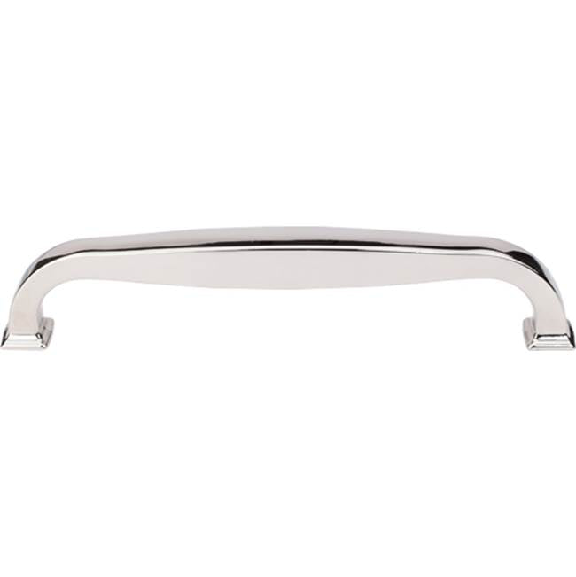 Top Knobs TK727 Contour Appliance Pull 8 Inch (c-c) - Polished Nickel