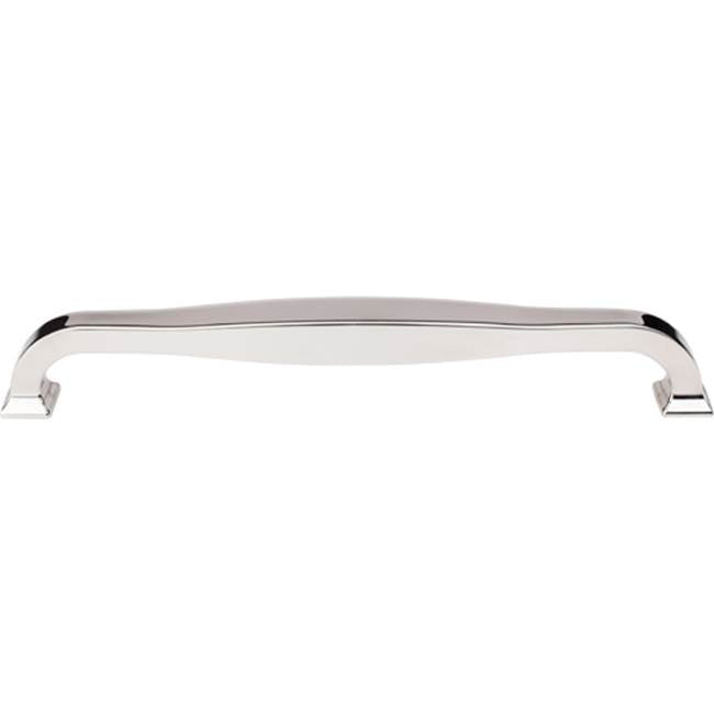 Top Knobs TK728 Contour Appliance Pull 12 Inch (c-c) - Polished Nickel