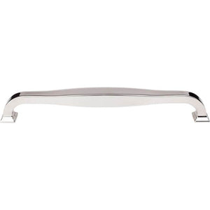 Top Knobs TK728 Contour Appliance Pull 12 Inch (c-c) - Polished Nickel