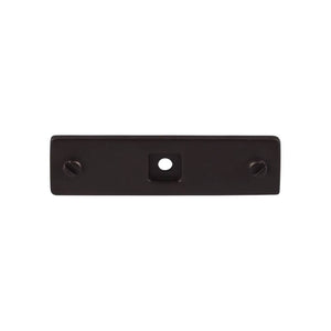 Top Knobs TK741 Channing Backplate 3 Inch - Sable