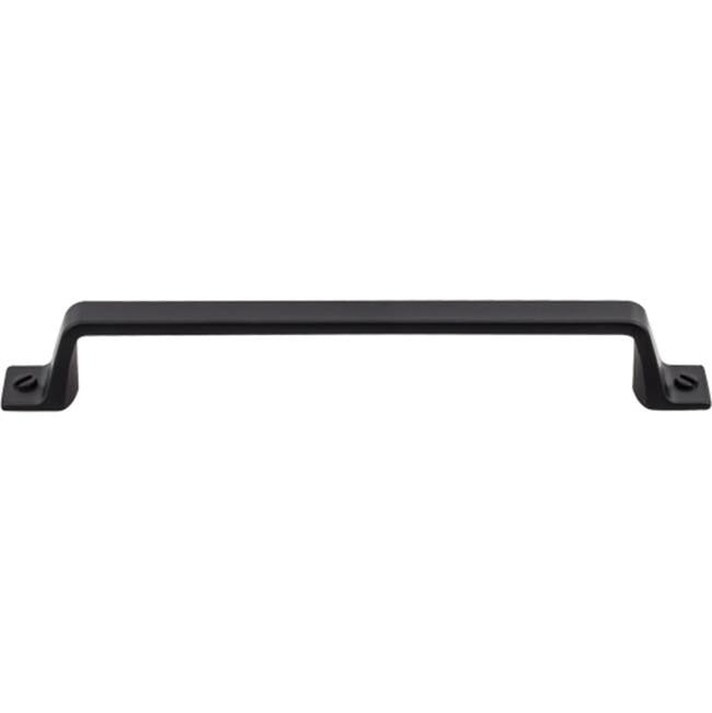 Top Knobs TK745 Channing Pull 6 5/16 Inch (c-c) - Flat Black