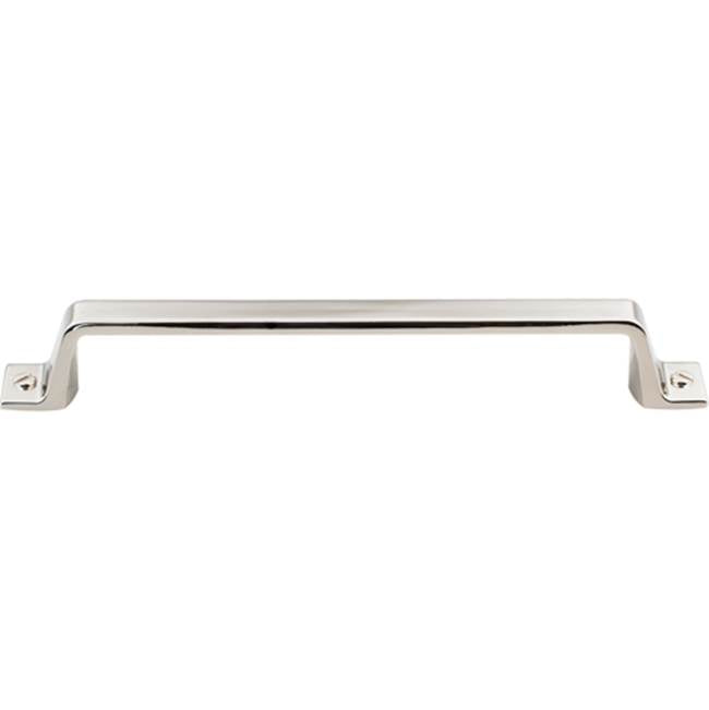 Top Knobs TK745 Channing Pull 6 5/16 Inch (c-c) - Polished Nickel