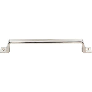 Top Knobs TK745 Channing Pull 6 5/16 Inch (c-c) - Polished Nickel