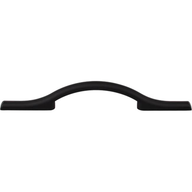 Top Knobs TK753 Somerdale Pull 3 3/4 Inch (c-c) - Flat Black