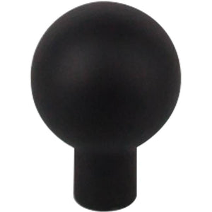 Top Knobs TK760 Brookline Knob 7/8 Inch - Flat Black