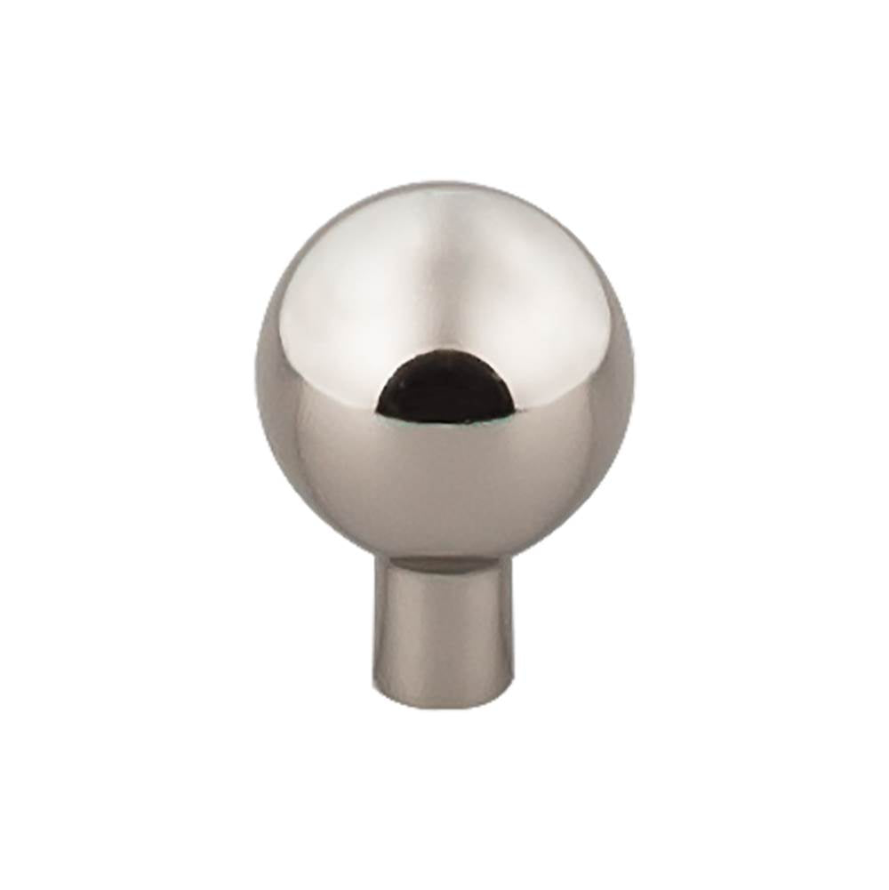 Top Knobs TK761 Brookline Knob 1 Inch - Polished Nickel