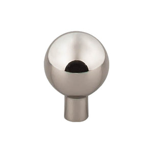 Top Knobs TK761 Brookline Knob 1 Inch - Polished Nickel