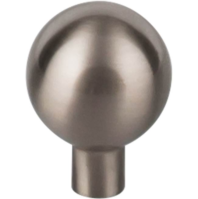 Top Knobs TK762 Brookline Knob 1 1/8 Inch - Brushed Satin Nickel