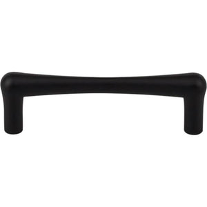 Top Knobs TK763 Brookline Pull 3 3/4 Inch (c-c) - Flat Black