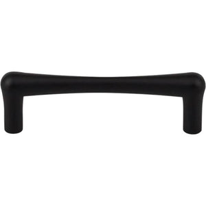 Top Knobs TK763 Brookline Pull 3 3/4 Inch (c-c) - Flat Black