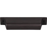 Top Knobs TK773 Channing Cup Pull 3 3/4 Inch (c-c) - Sable