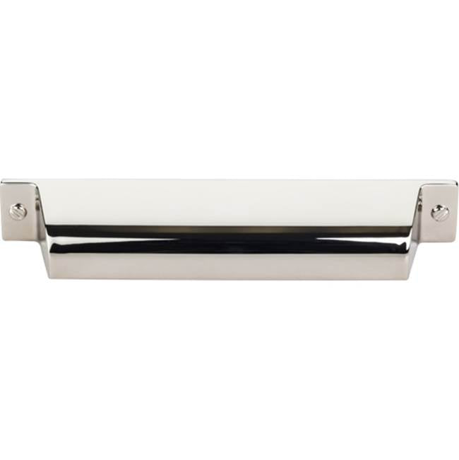Top Knobs TK774 Channing Cup Pull 5 Inch (c-c) - Polished Nickel