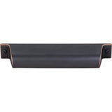Top Knobs TK774 Channing Cup Pull 5 Inch (c-c) - Umbrio