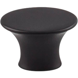Top Knobs TK780 Edgewater Knob 1 5/16 Inch - Flat Black