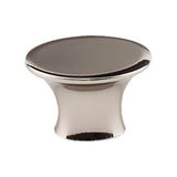 Top Knobs TK781 Edgewater Knob 1 1/2 Inch - Polished Nickel
