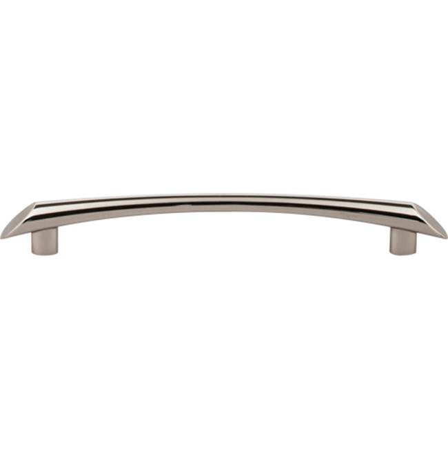 Top Knobs TK784 Edgewater Pull 6 5/16 Inch (c-c) - Polished Nickel