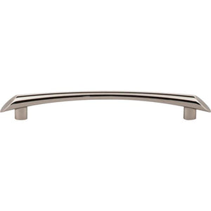 Top Knobs TK784 Edgewater Pull 6 5/16 Inch (c-c) - Polished Nickel