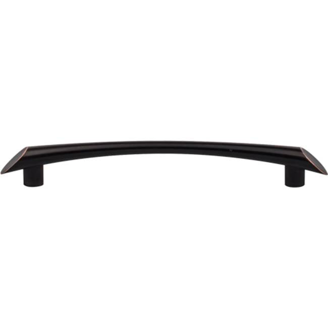 Top Knobs TK784 Edgewater Pull 6 5/16 Inch (c-c) - Tuscan Bronze