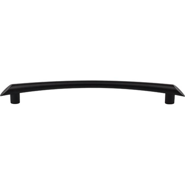 Top Knobs TK788 Edgewater Appliance Pull 12 Inch (c-c) - Flat Black