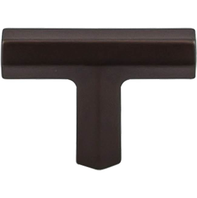 Top Knobs TK790 Lydia T Shape Knob 1 3/4 Inch - Oil Rubbed Bronze