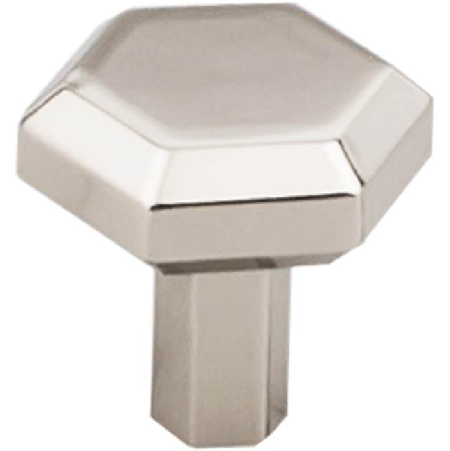 Top Knobs TK791 Lydia Knob 1 1/8 Inch - Polished Nickel