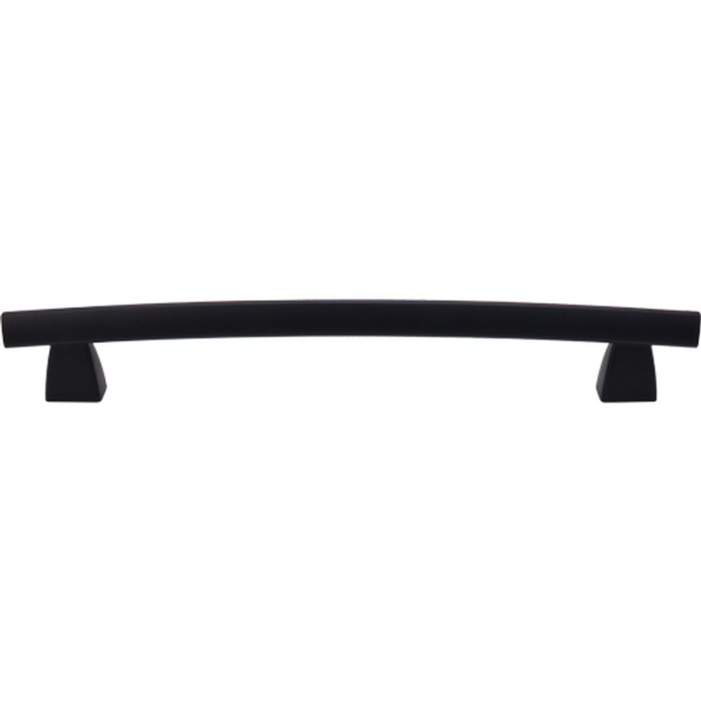 Top Knobs TK7 Arched Appliance Pull 12" - Flat Black