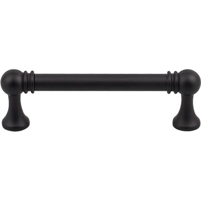 Top Knobs TK802 Kara Pull 3 3/4 Inch (c-c) - Flat Black