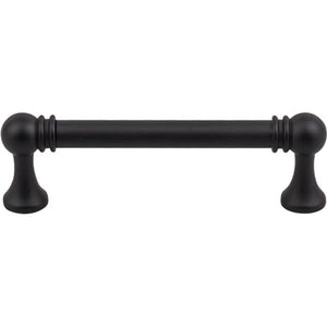 Top Knobs TK802 Kara Pull 3 3/4 Inch (c-c) - Flat Black