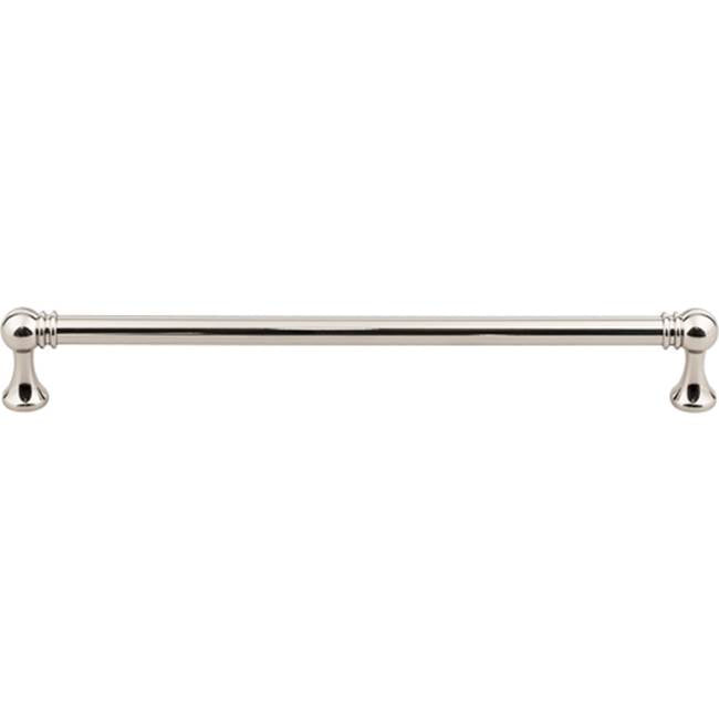 Top Knobs TK806 Kara Pull 8 13/16 Inch (c-c) - Polished Nickel