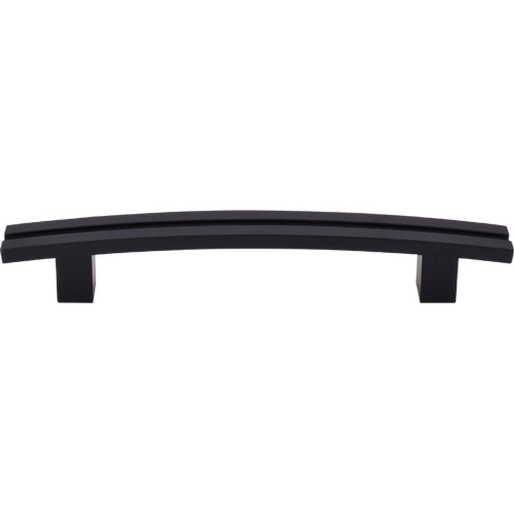 Top Knobs TK81 Inset Rail Pull 5" - Flat Black