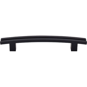 Top Knobs TK81 Inset Rail Pull 5" - Flat Black