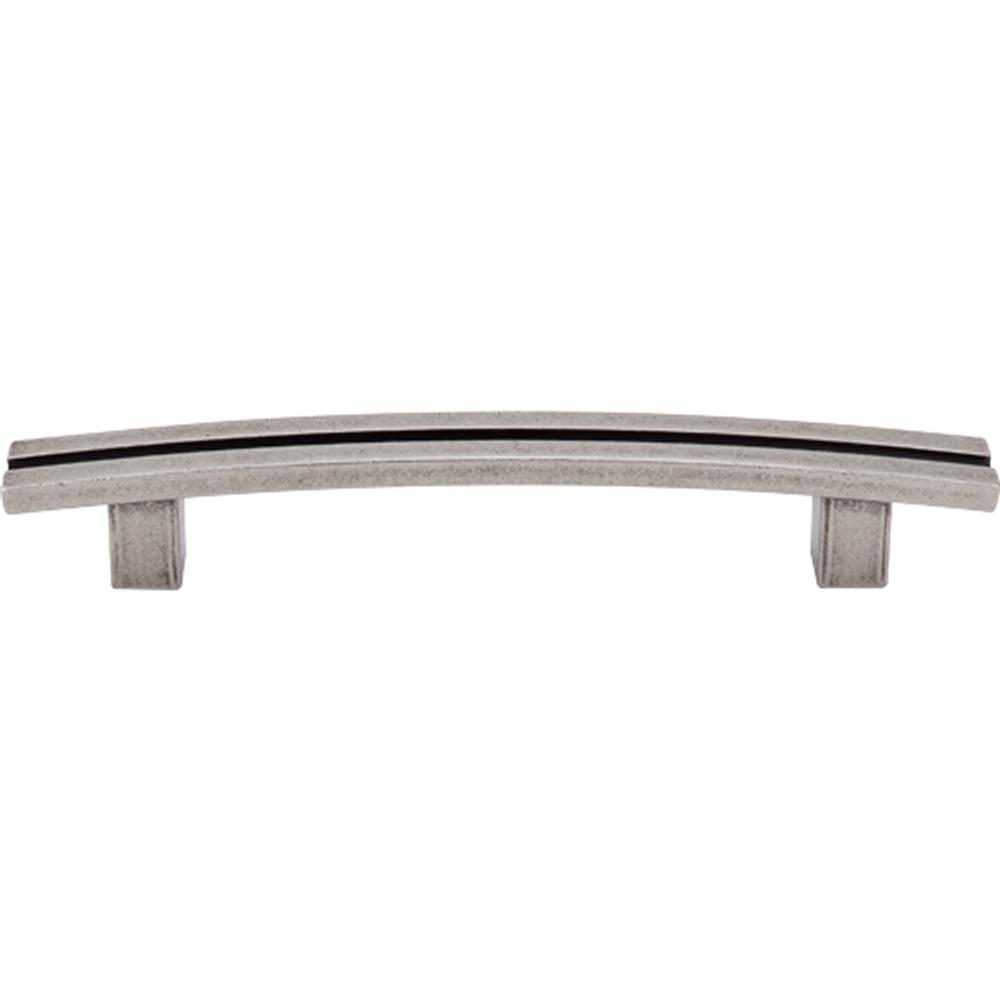 Top Knobs TK81 Inset Rail Pull 5" - Pewter Antique