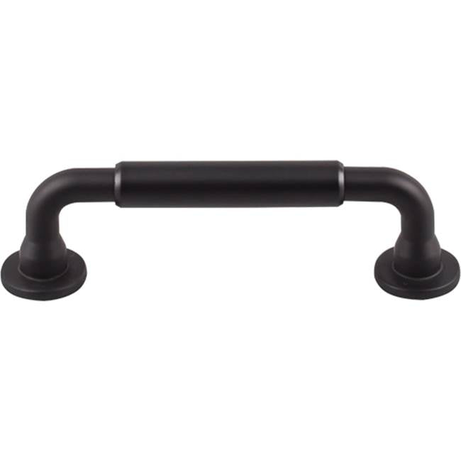 Top Knobs TK822 Lily Pull 3 3/4 Inch (c-c) - Flat Black