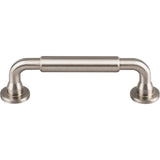 Top Knobs TK822 Lily Pull 3 3/4 Inch (c-c) - Brushed Satin Nickel