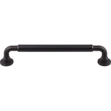 Top Knobs TK824 Lily Pull 6 5/16 Inch (c-c) - Flat Black