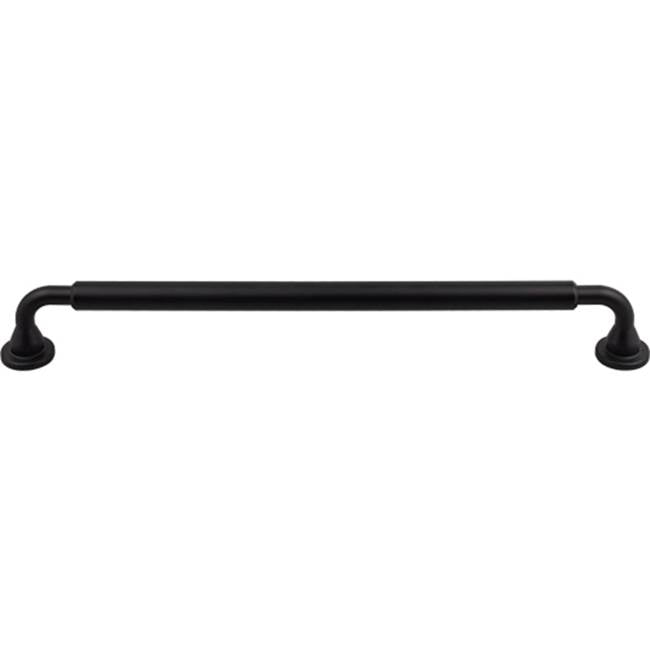 Top Knobs TK828 Lily Appliance Pull 12 Inch (c-c) - Flat Black