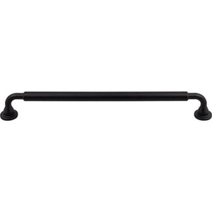 Top Knobs TK828 Lily Appliance Pull 12 Inch (c-c) - Flat Black