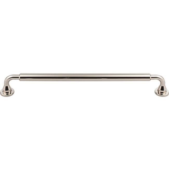 Top Knobs TK828 Lily Appliance Pull 12 Inch (c-c) - Polished Nickel