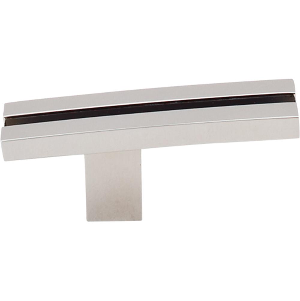 Top Knobs TK82 Inset Rail Knob 2 5/8" - Polished Nickel
